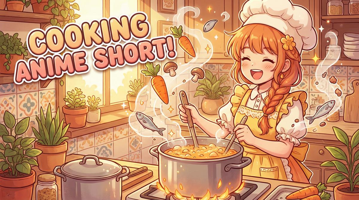 麻豆视频原创动漫-美食动漫教程